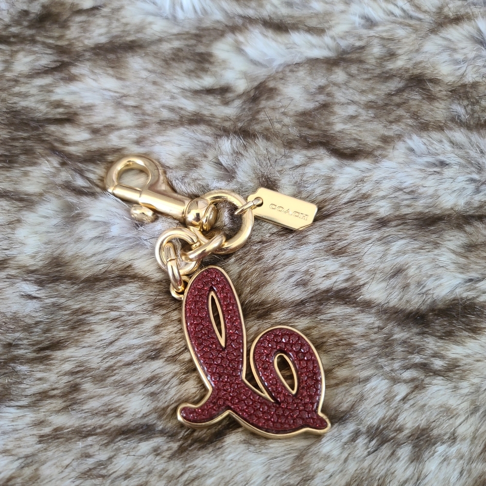 Coach Keychain Bag Charm